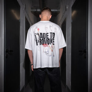 MADE TO PROVOKE TEE OFF-WHITE